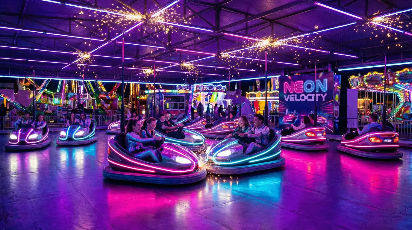 18禁 - 禁18专区霓虹碰碰车互动体验